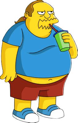 simpson vendeur de bd sac